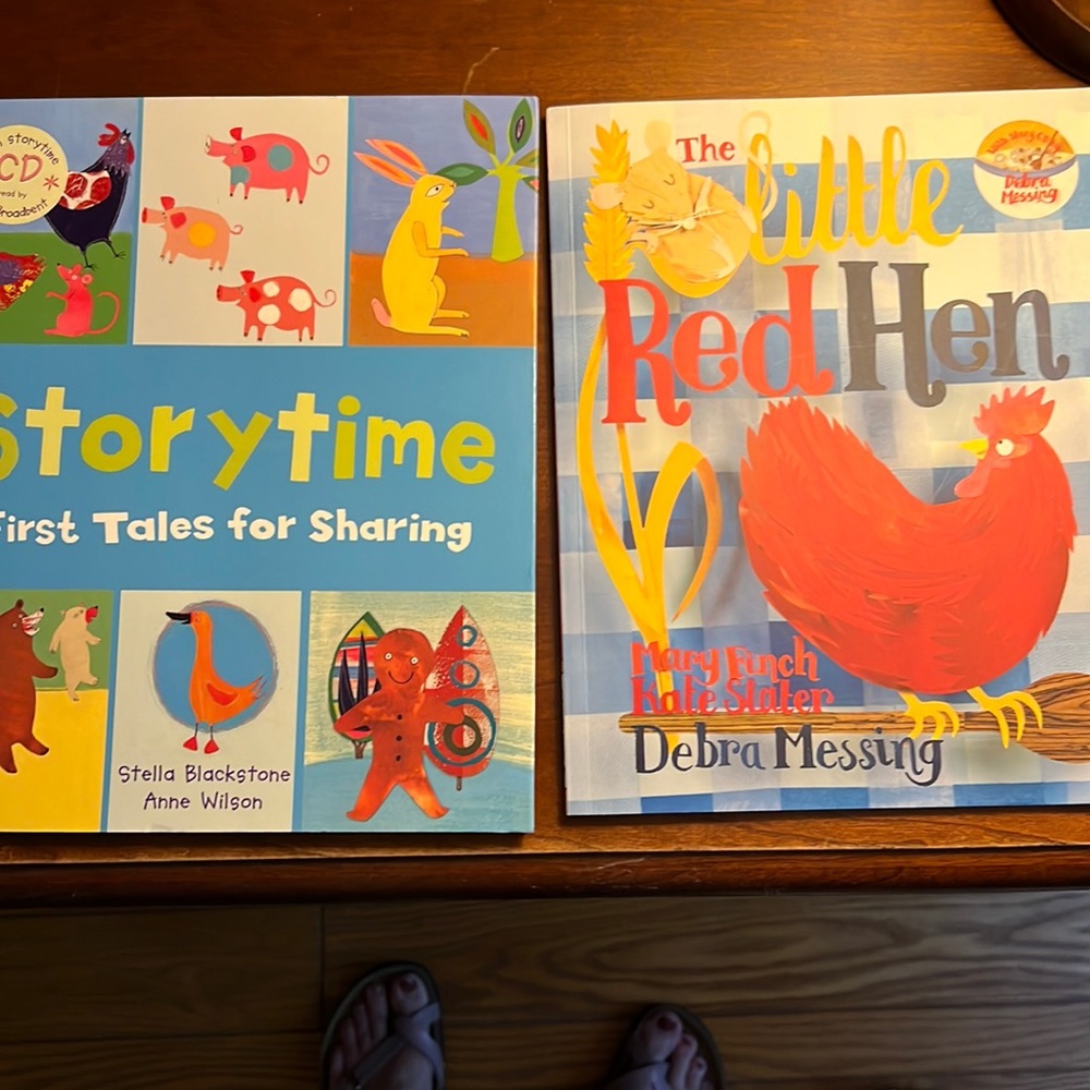 2 barefoot books with story cds